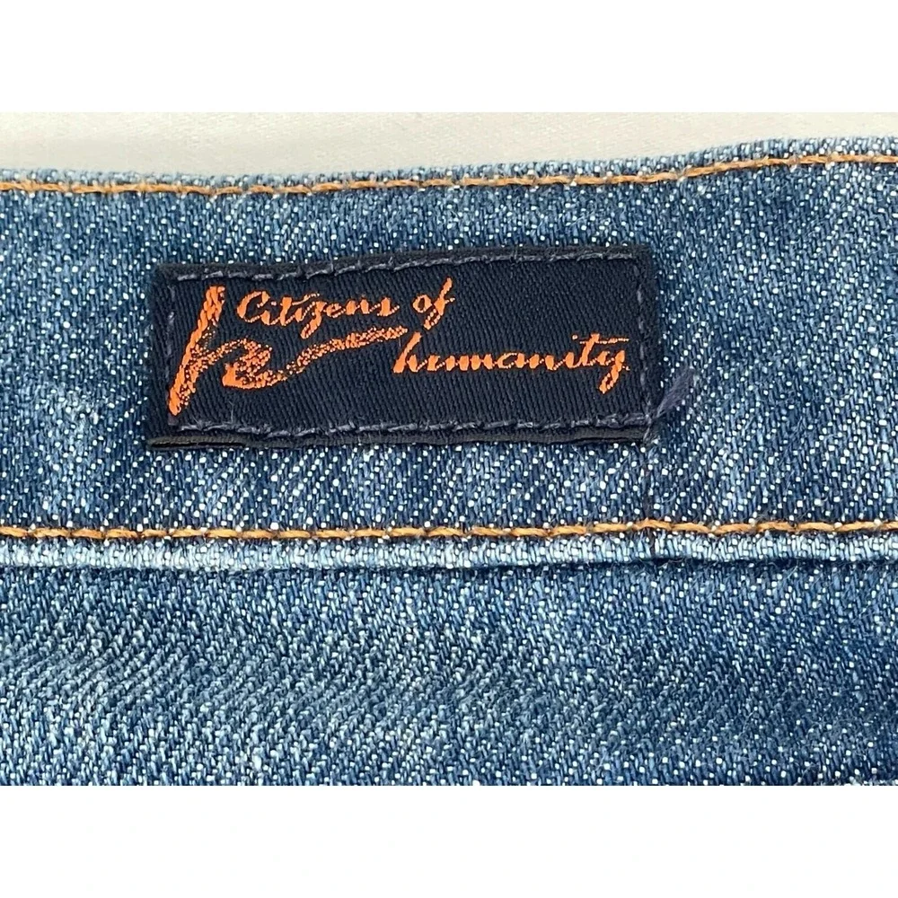 Citizens of‎ Humanity Kelly #063 Jeans Womens 27 Low Rise Cropped Stretch
